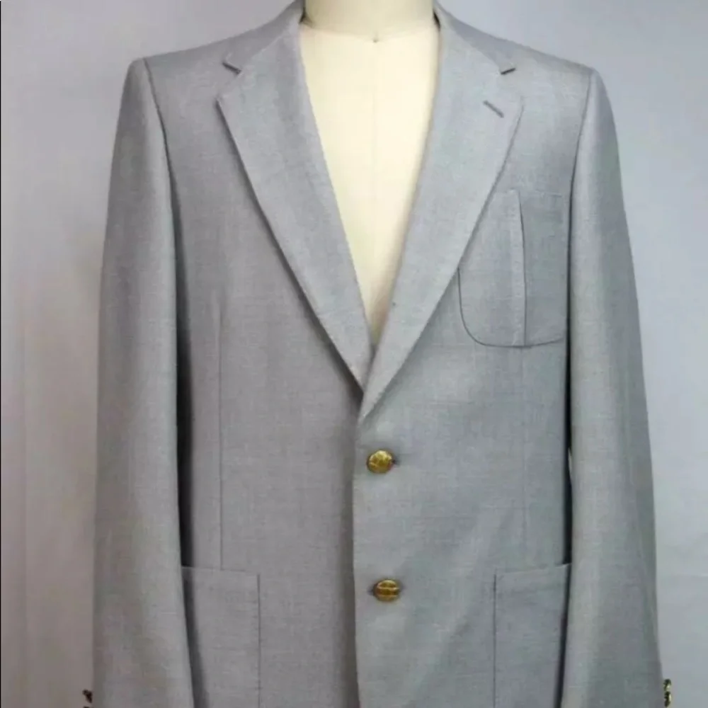 Lanvin Paris Single-breasted 100% Wool men's sport coat (approx. size US40)